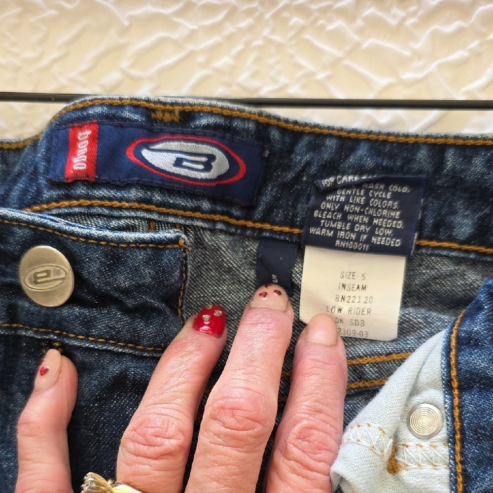 Bongo Women's Blue Jeans size 5 - Picture 2 of 9